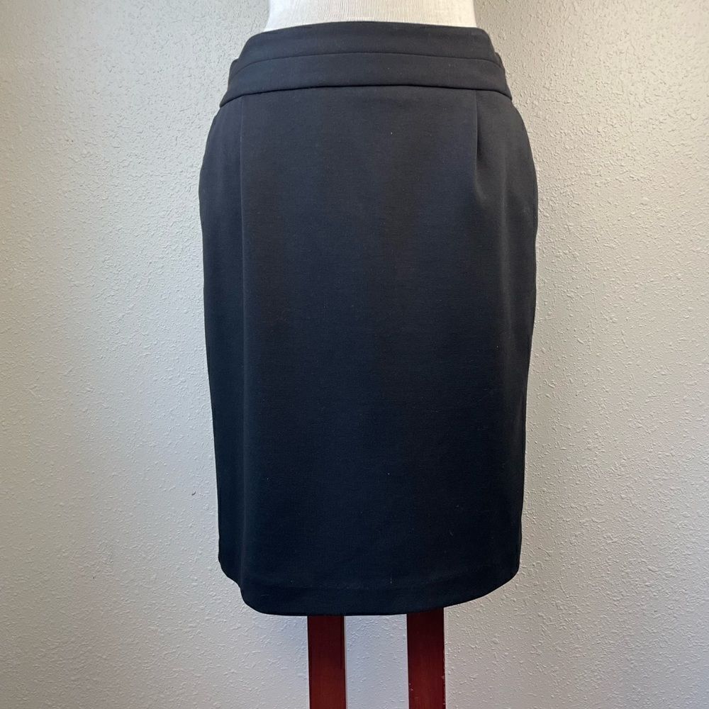 George Black Midi Skirt Size 6 EUC